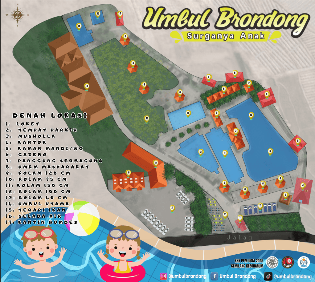 Denah Umbul Brondong